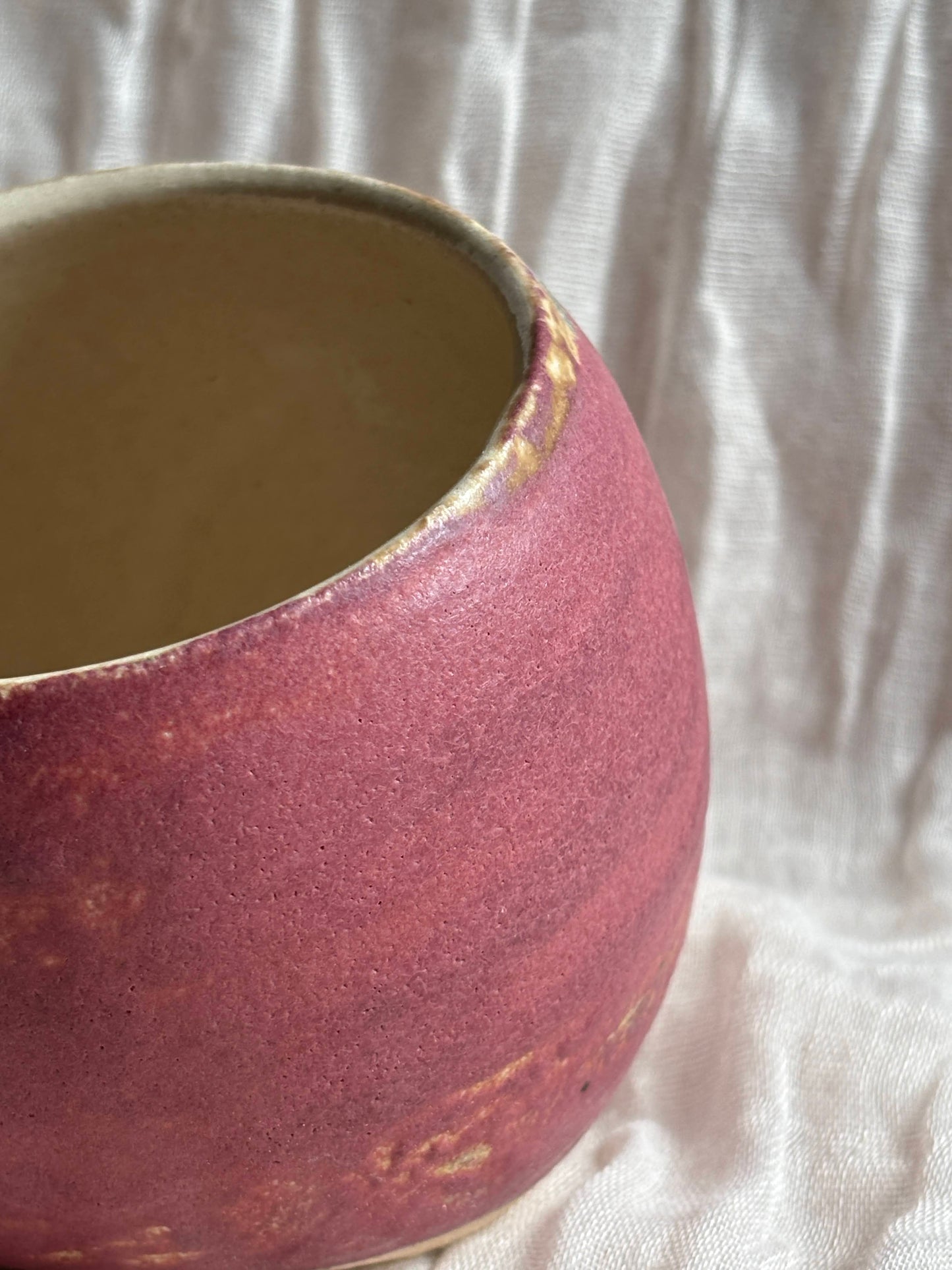 Dark Pink Salt Pig