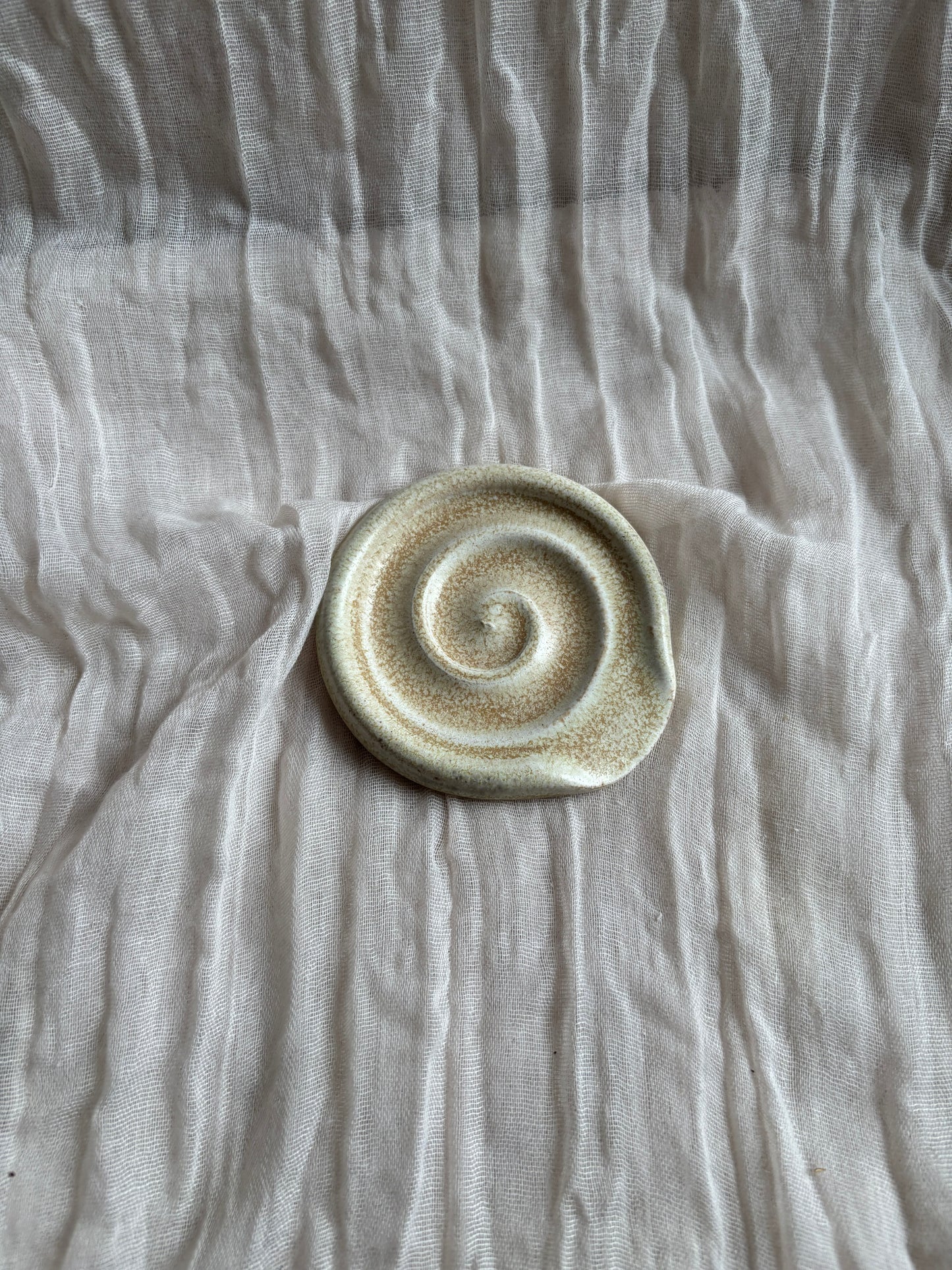 Cream Mini Spoon Rest