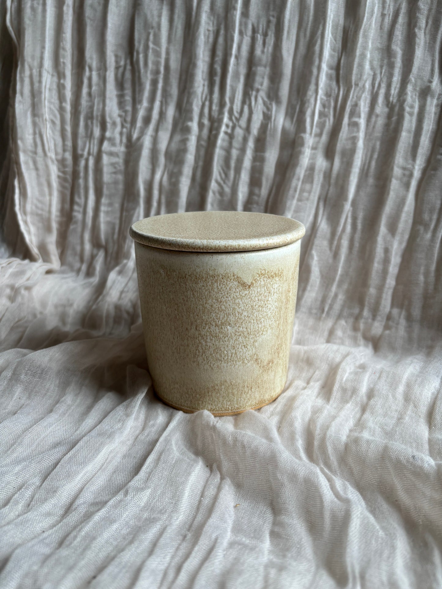 Cream Butter Crock