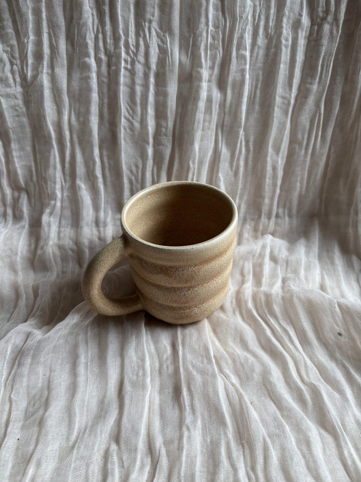 Cream Bubble Mug 350ml