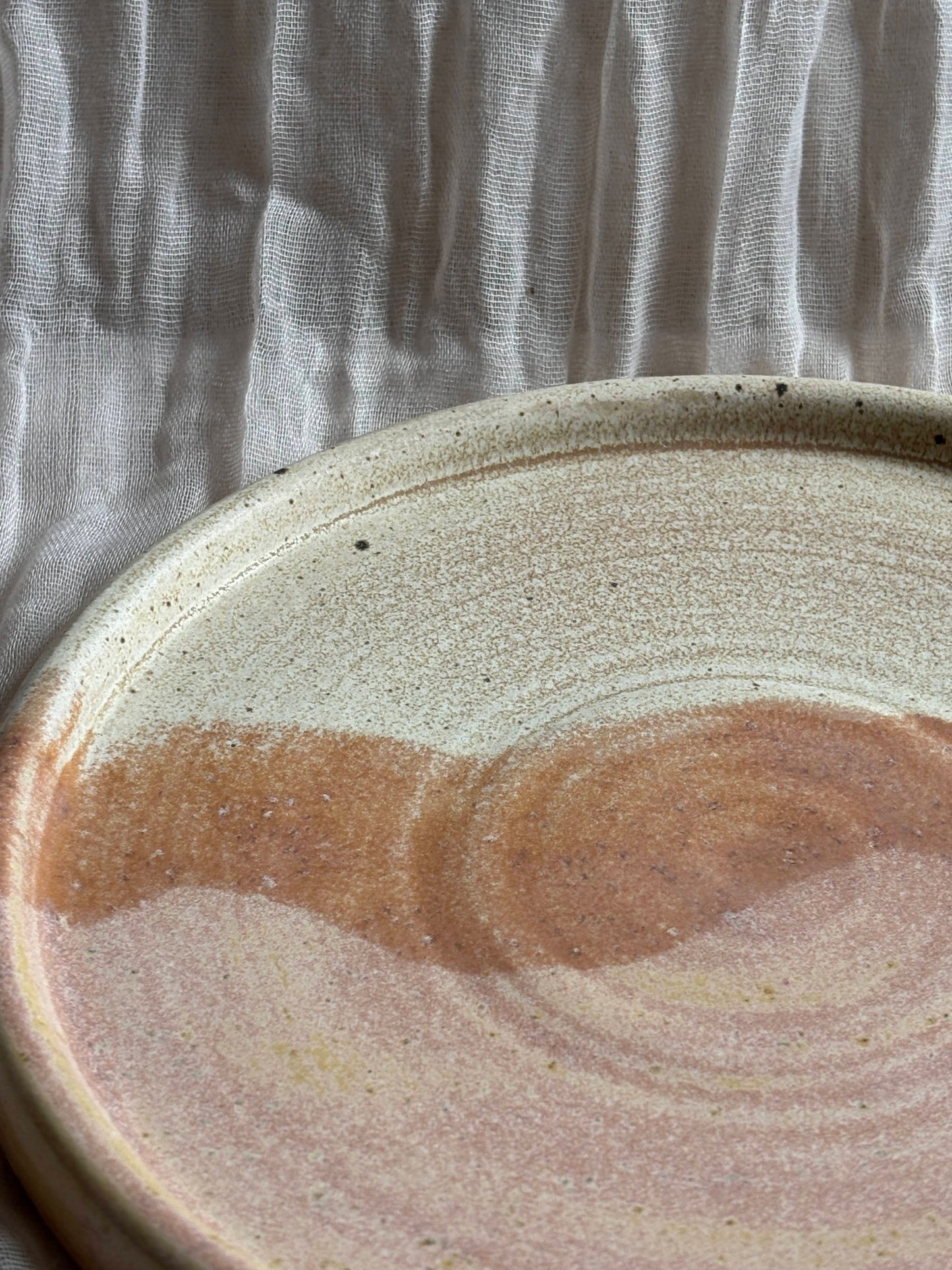 Dunes Ceramic Plate - As seen on The Great British Menu