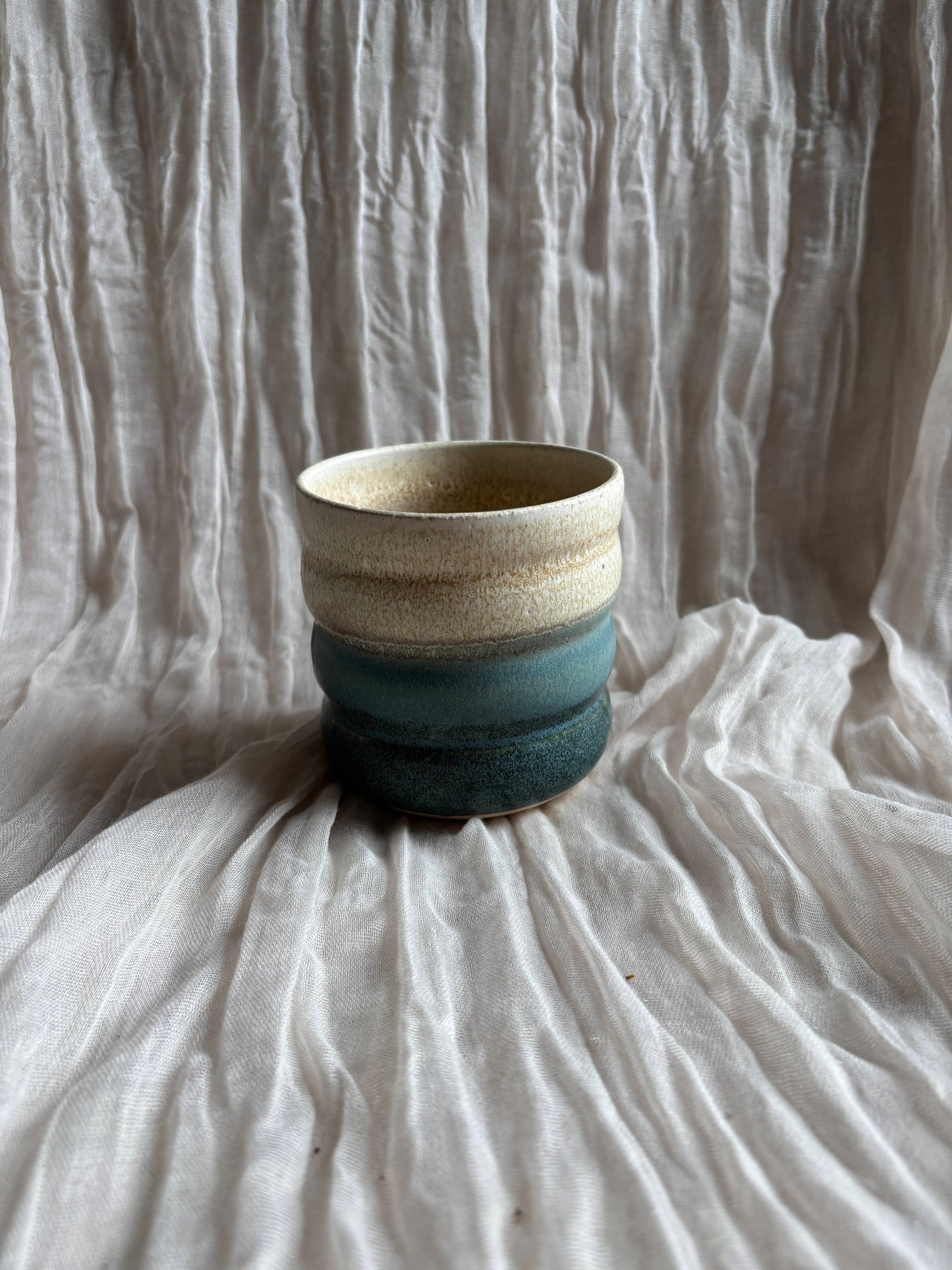 Mountains Bubble Ceramic Cup or Planter 350ml