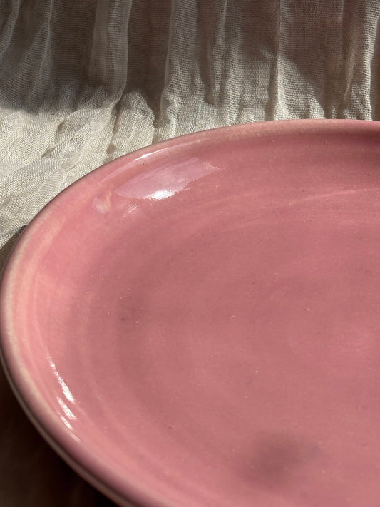 Candy Floss Pink Coupe Side Plate