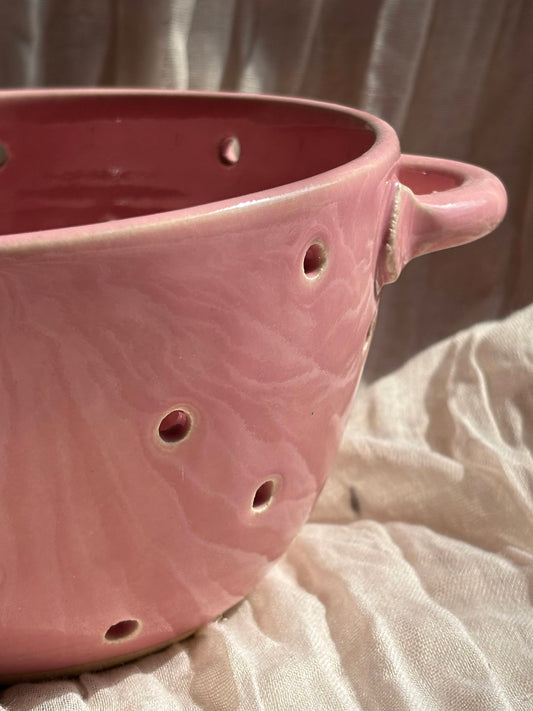 Candy Floss Pink Berry Bowl