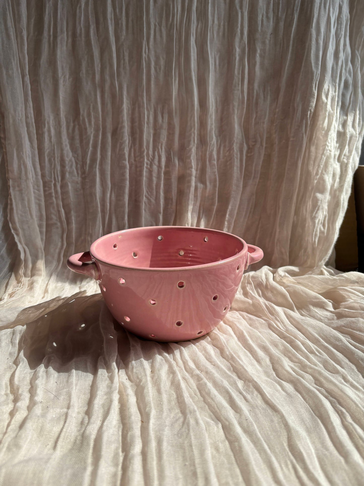 Candy Floss Pink Berry Bowl