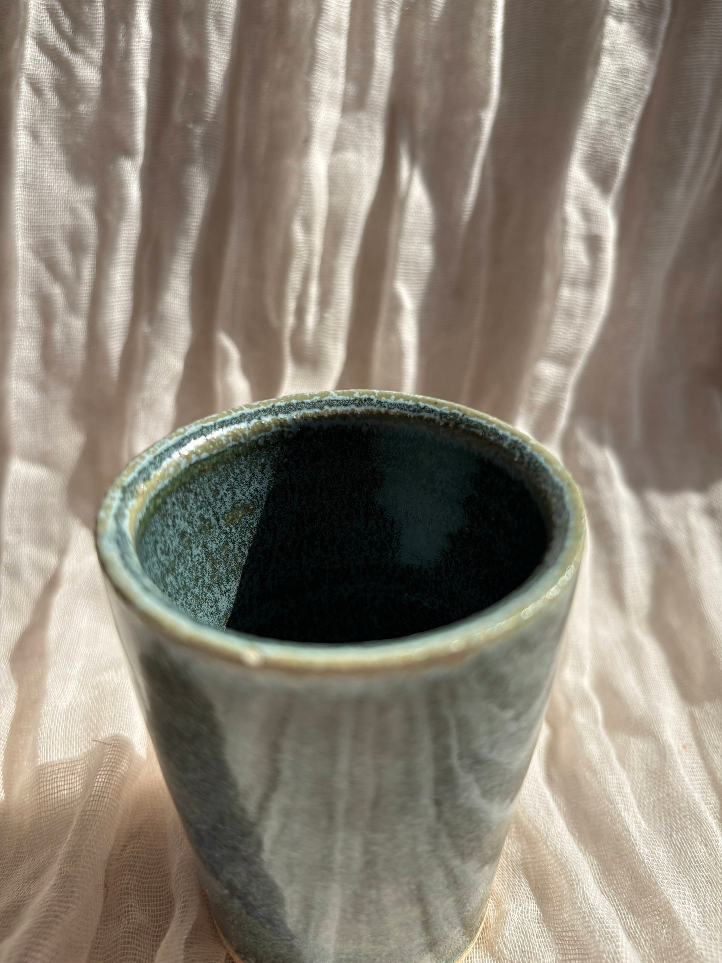 Green Double Espresso Cup