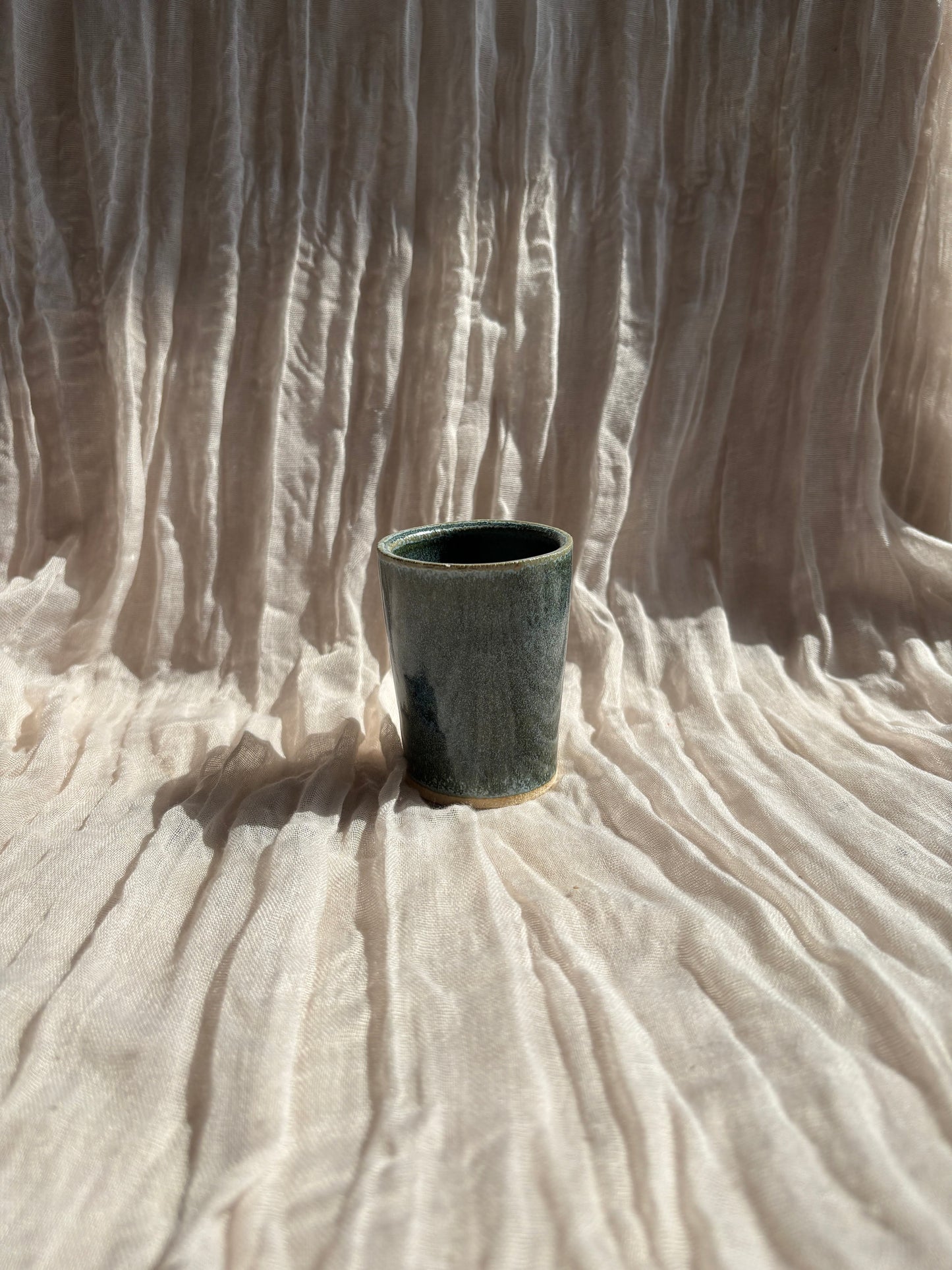 Green Double Espresso Cup
