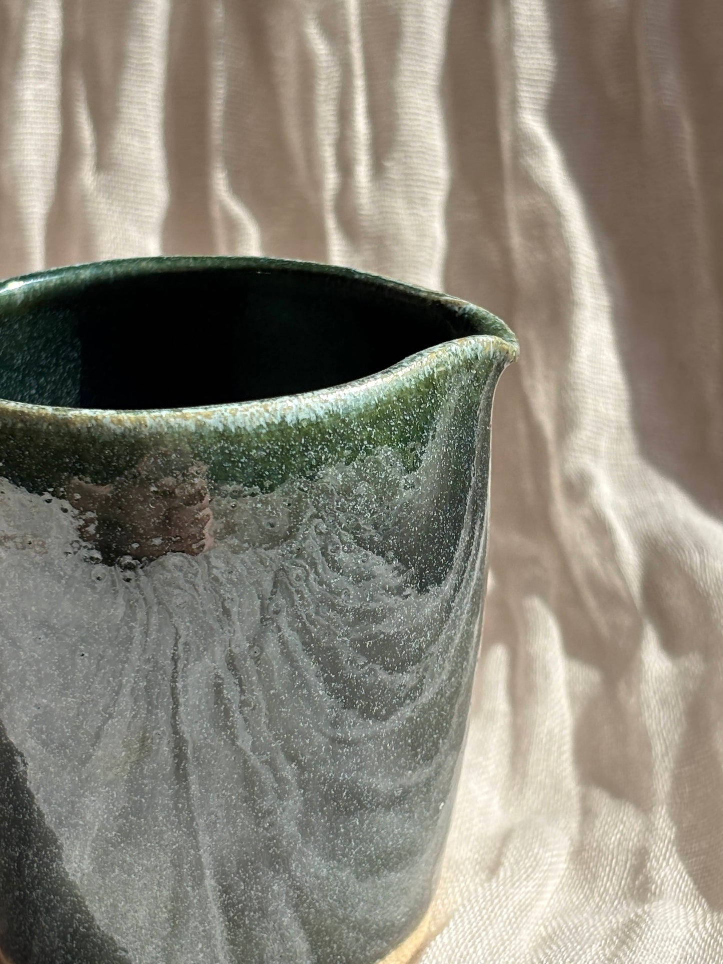 Green Milk Jug