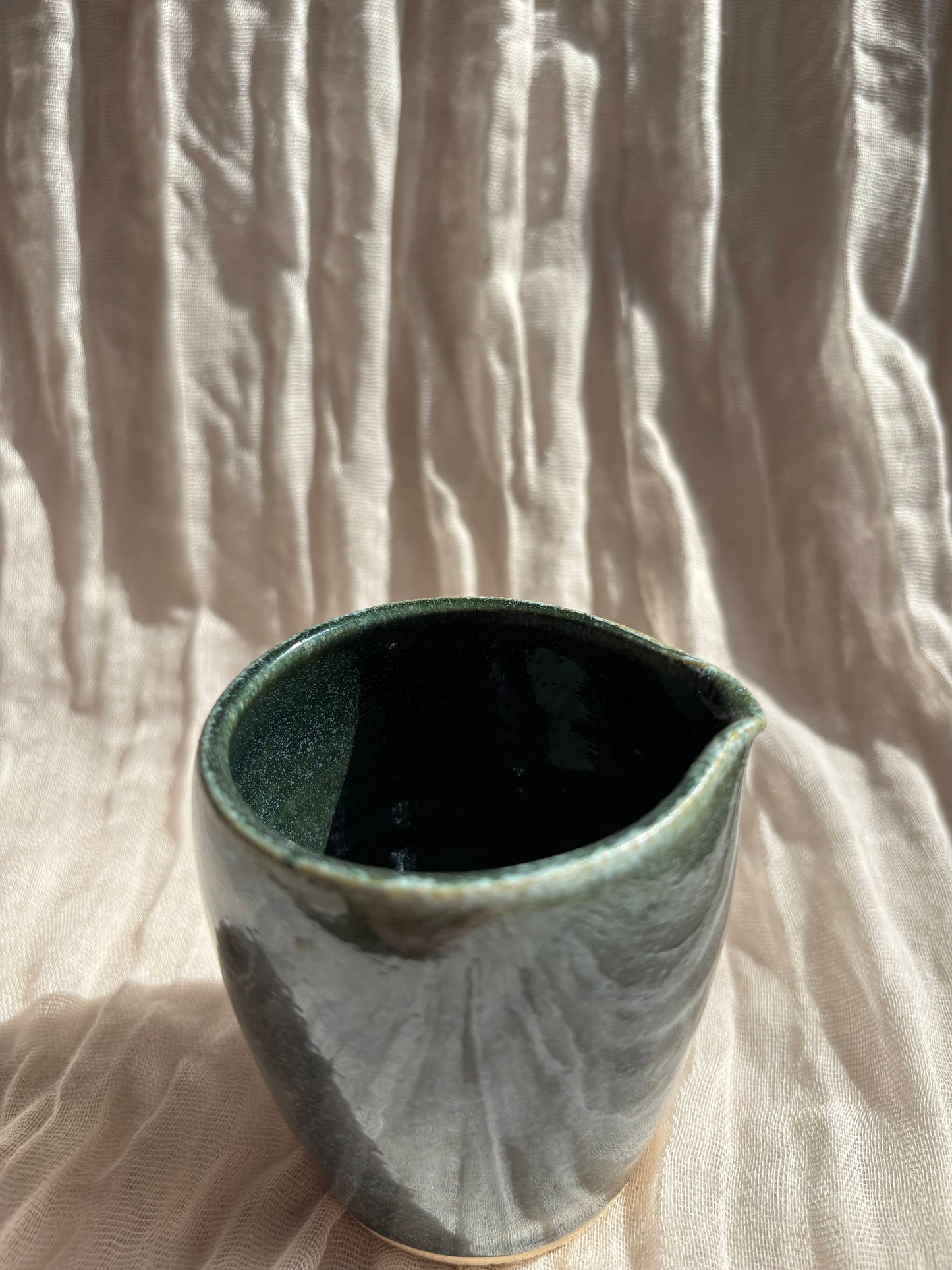 Green Milk Jug