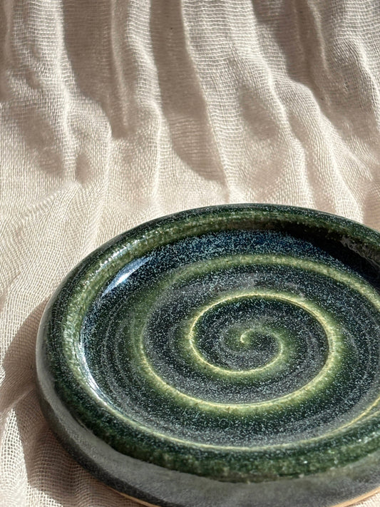 Green Mini Soap Dish