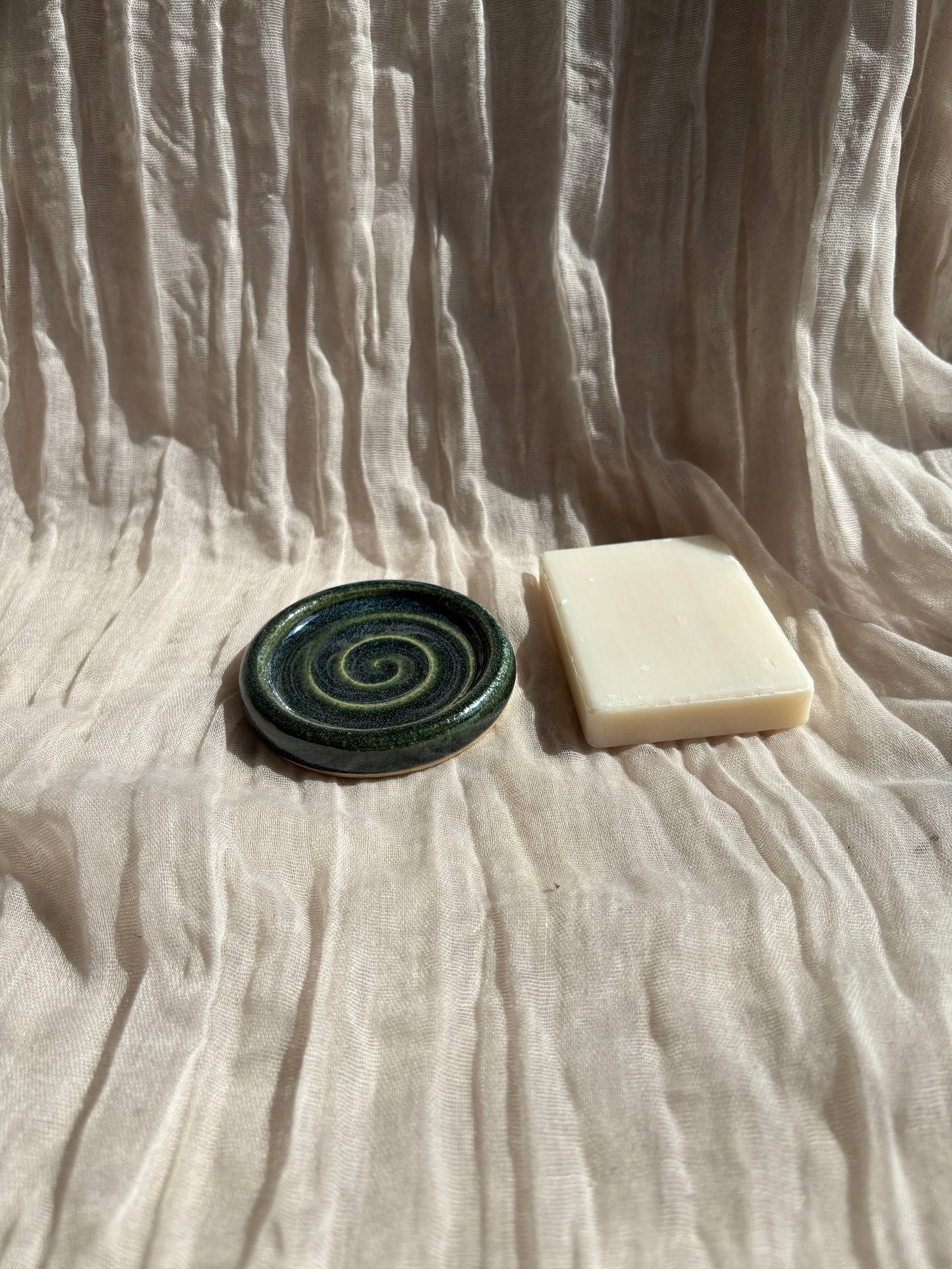 Green Mini Soap Dish