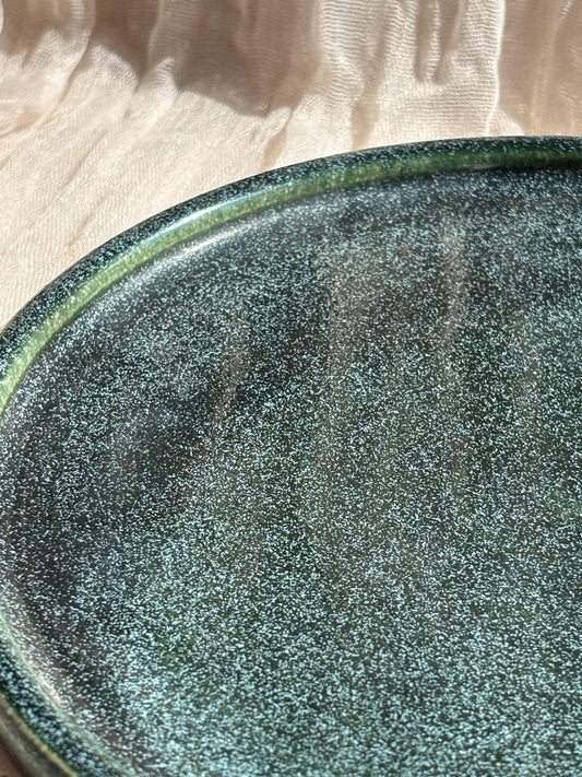 Green Ceramic Plate