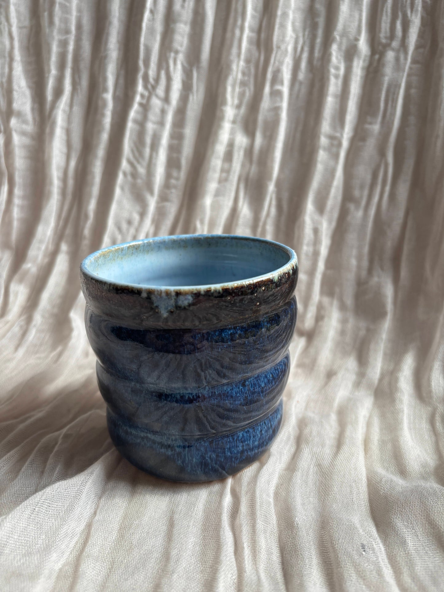 Sea Fever Bubble Ceramic Cup or Planter 350ml