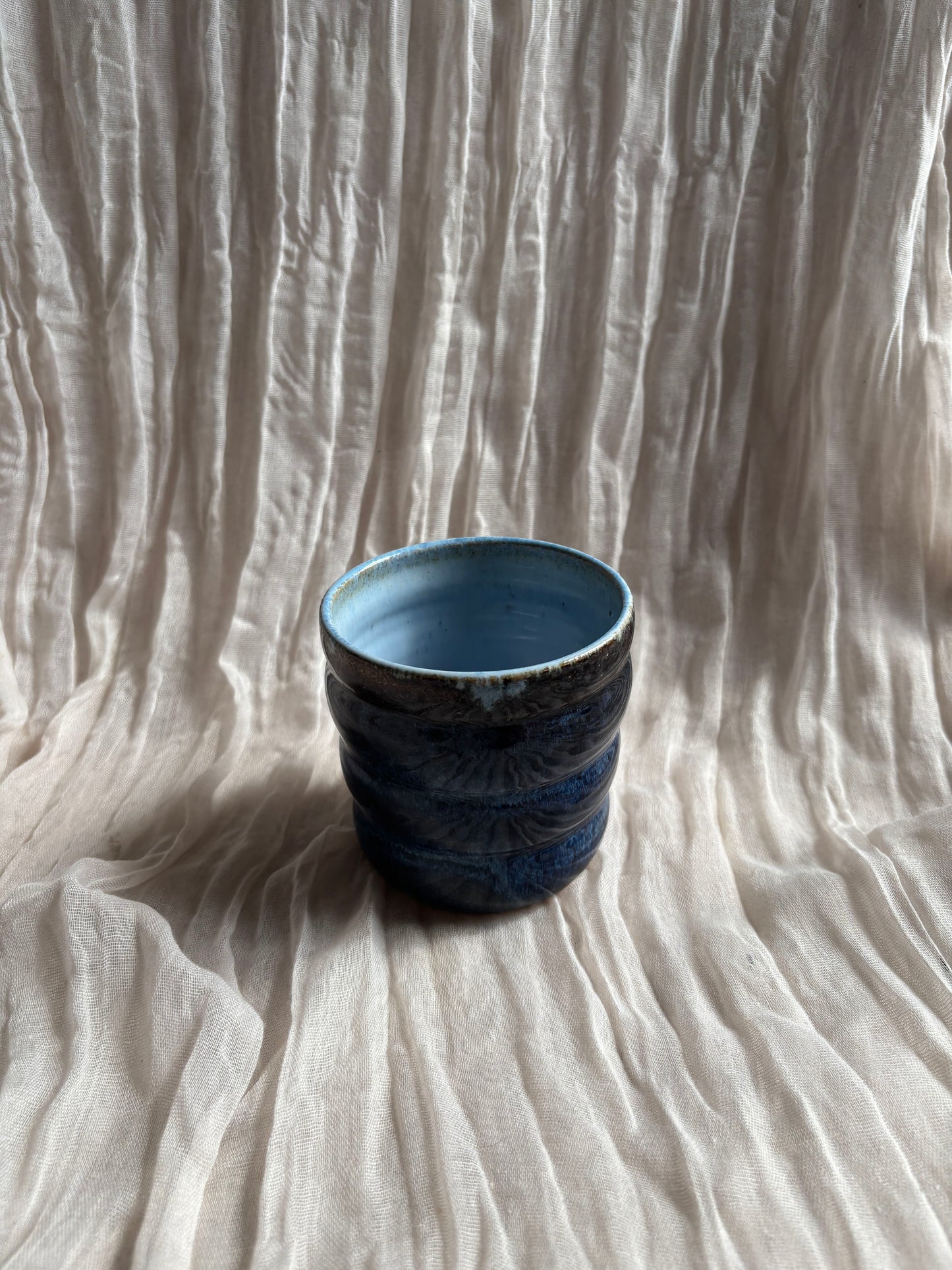 Sea Fever Bubble Ceramic Cup or Planter 350ml