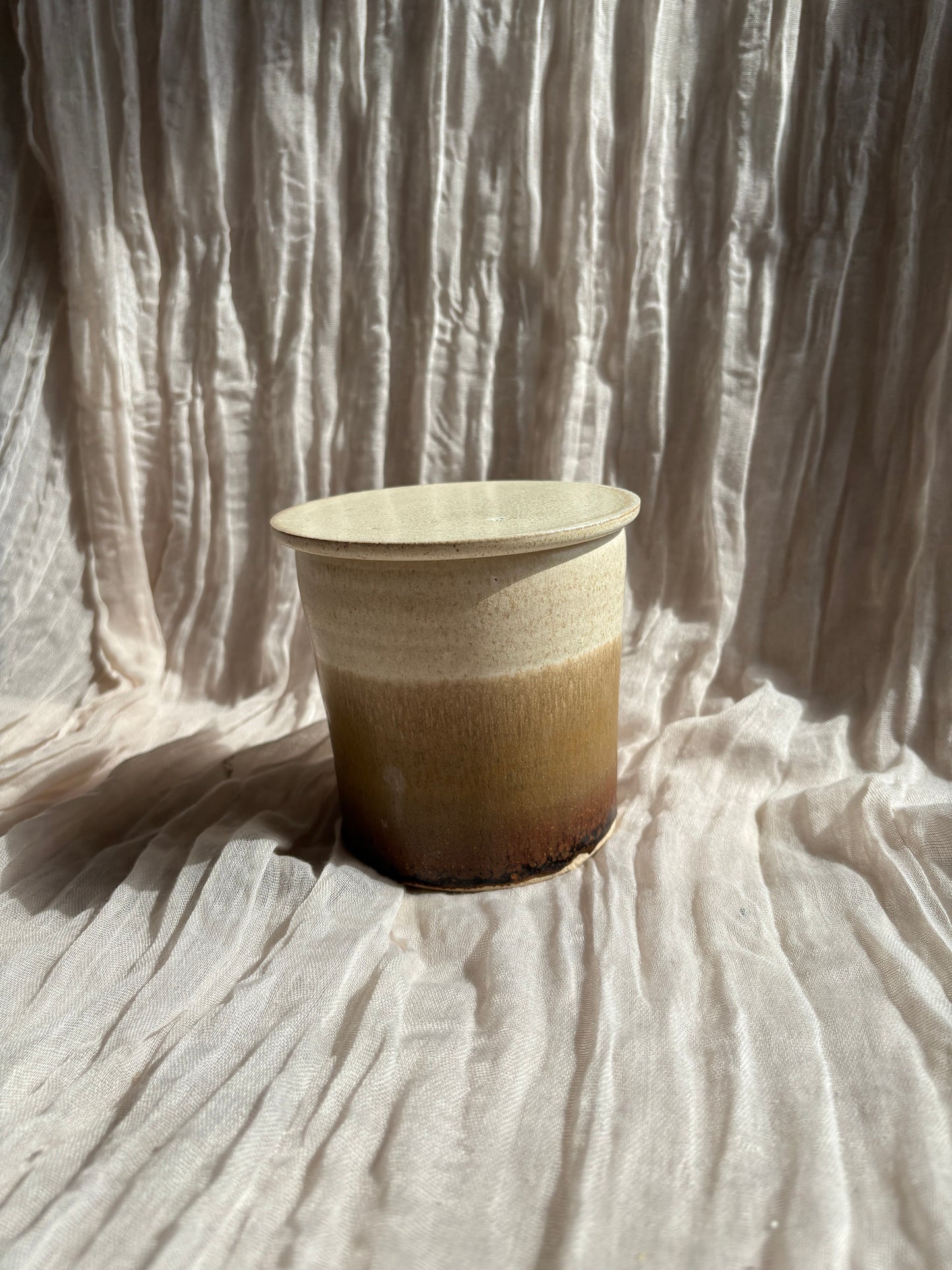 Sandstorm Butter Crock
