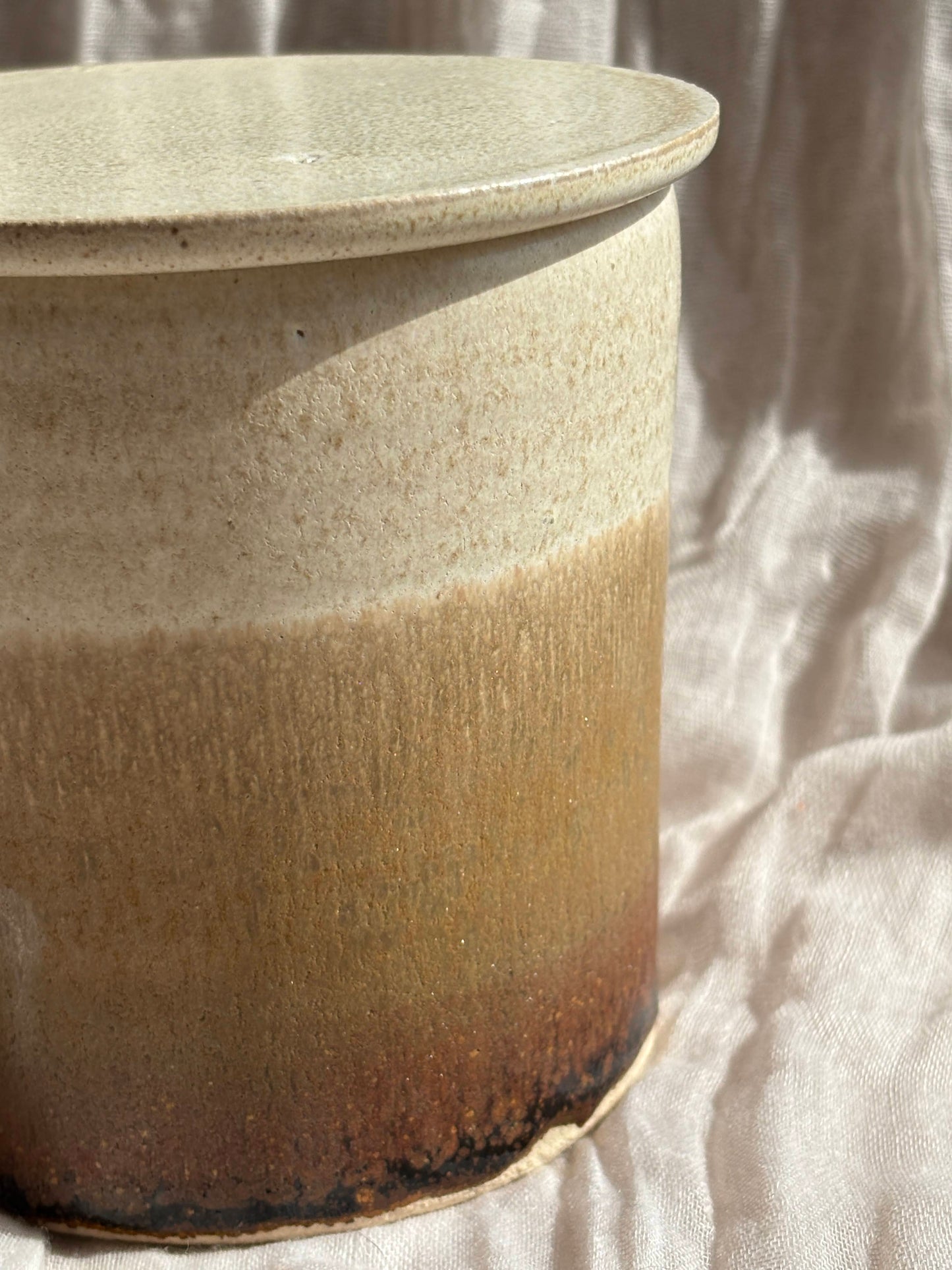 Sandstorm Butter Crock