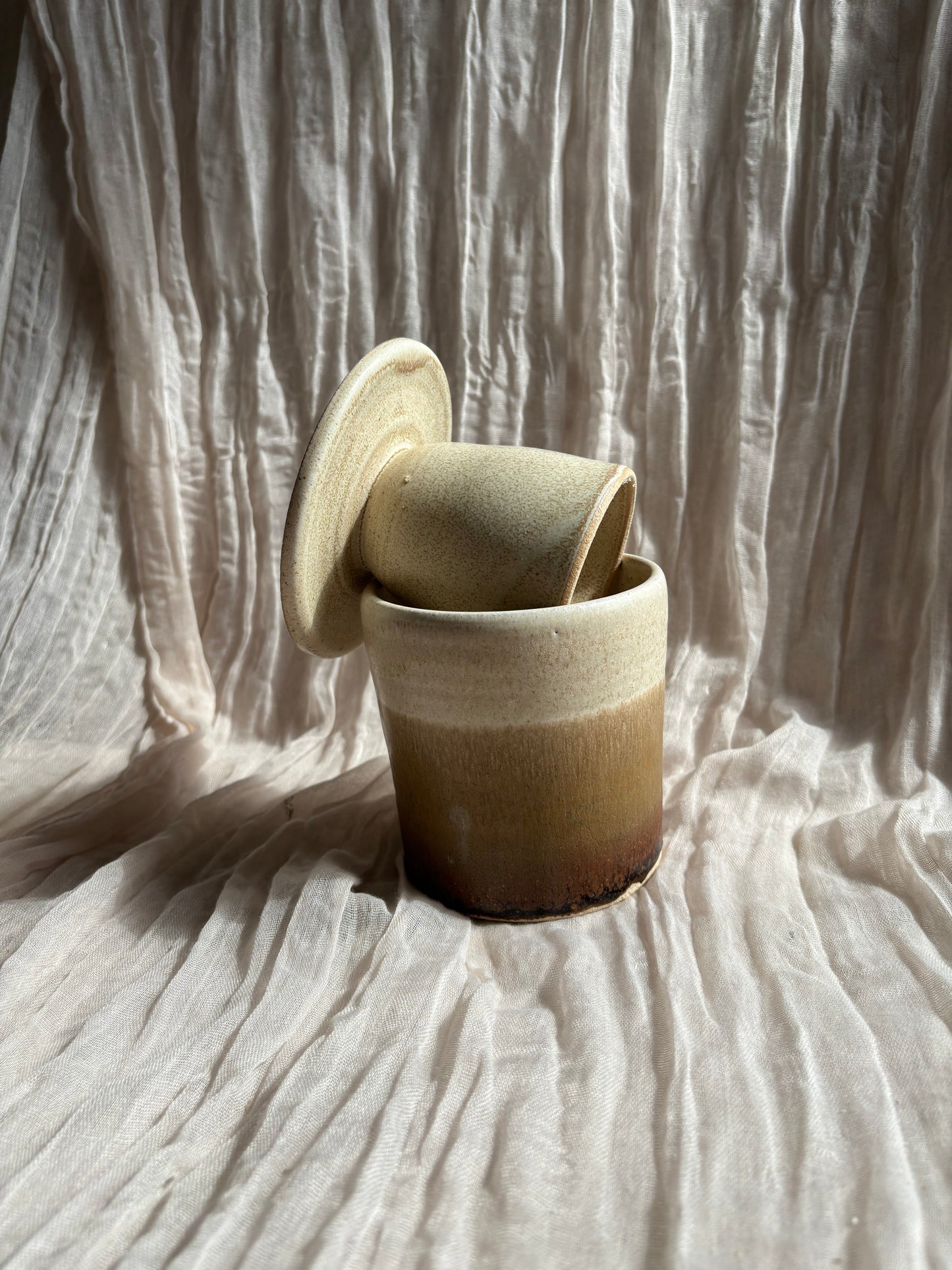 Sandstorm Butter Crock