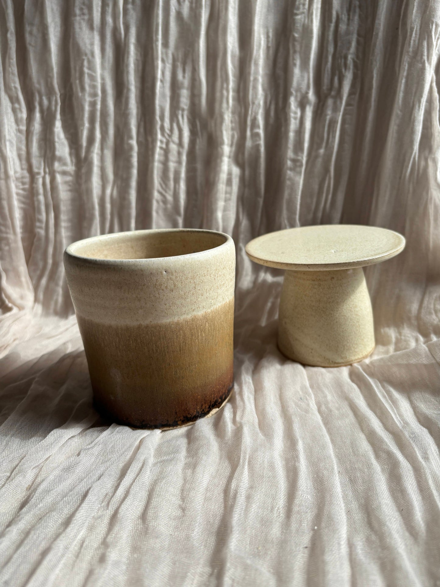 Sandstorm Butter Crock