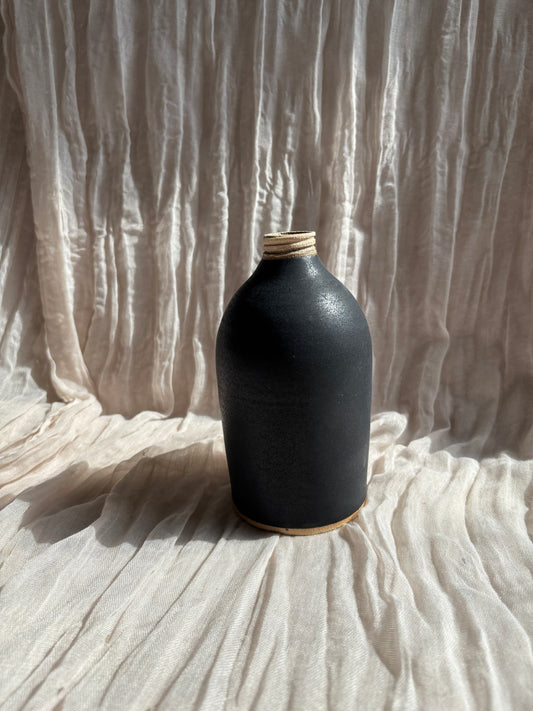 Black Liquid Soap Dispenser Bottle