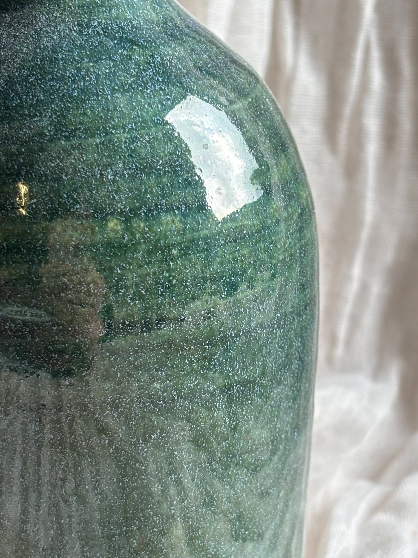 Green Liquid Soap Dispenser Bottle
