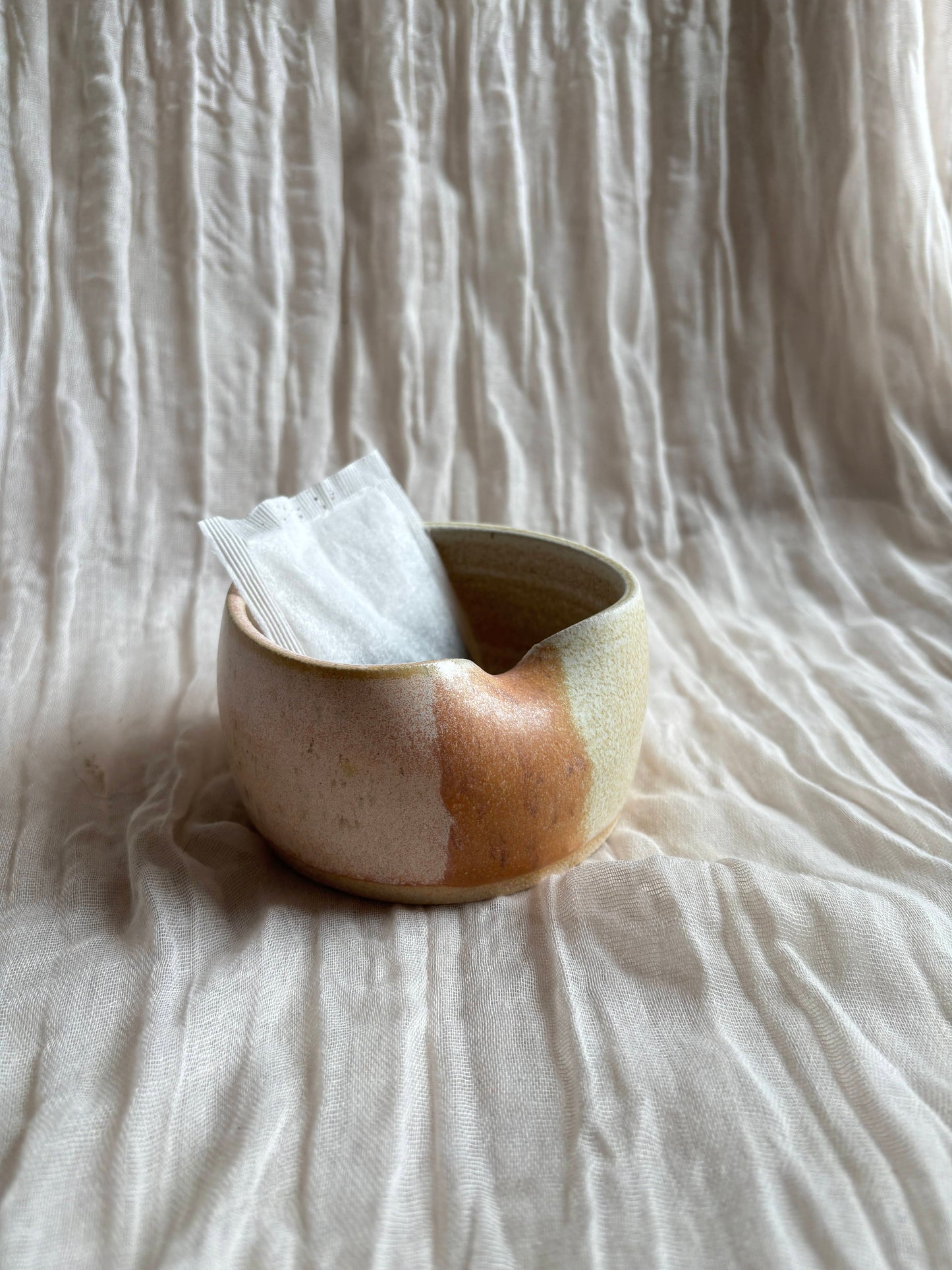 Dunes Tea Bag Bowl