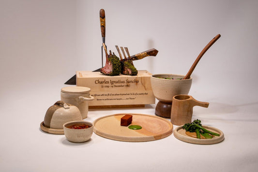 Dunes Ceramic Plate - As seen on The Great British Menu