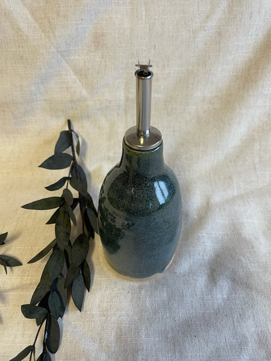 Green Oil Bottle