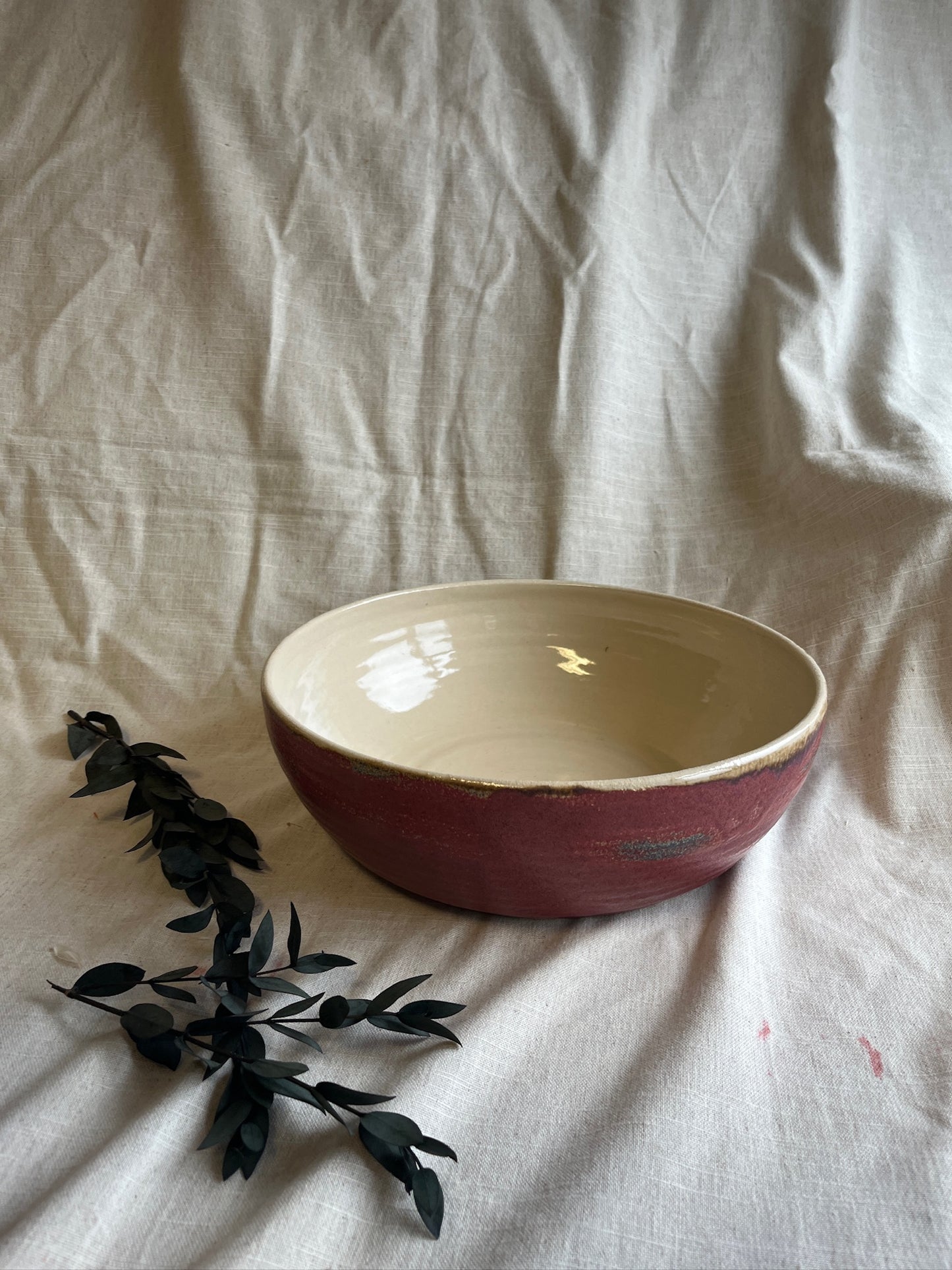 Dark Pink Fruit Bowl