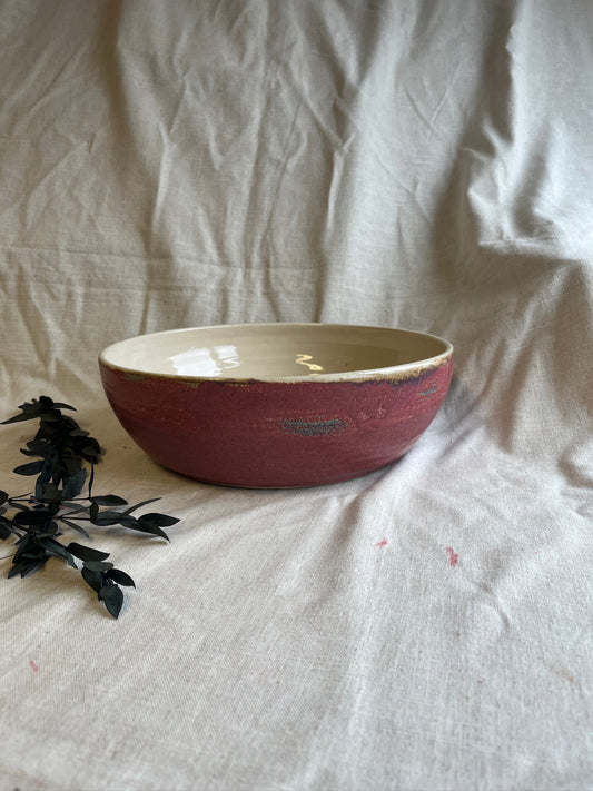 Dark Pink Fruit Bowl