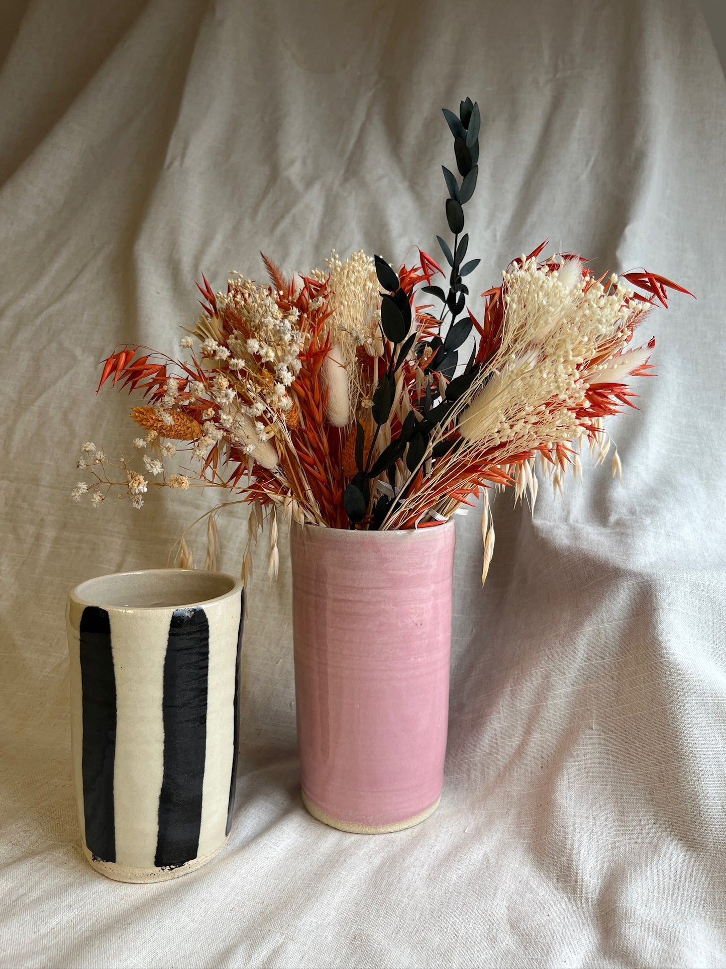 Candy Floss Pink 18cm Vase
