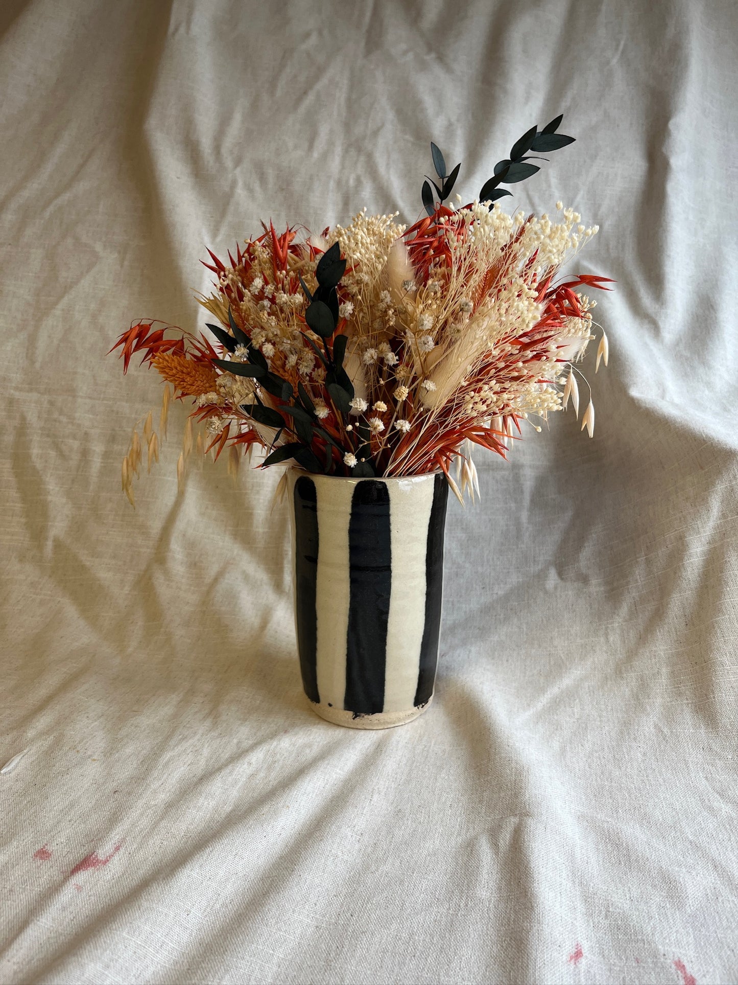 Stripe 18cm Vase