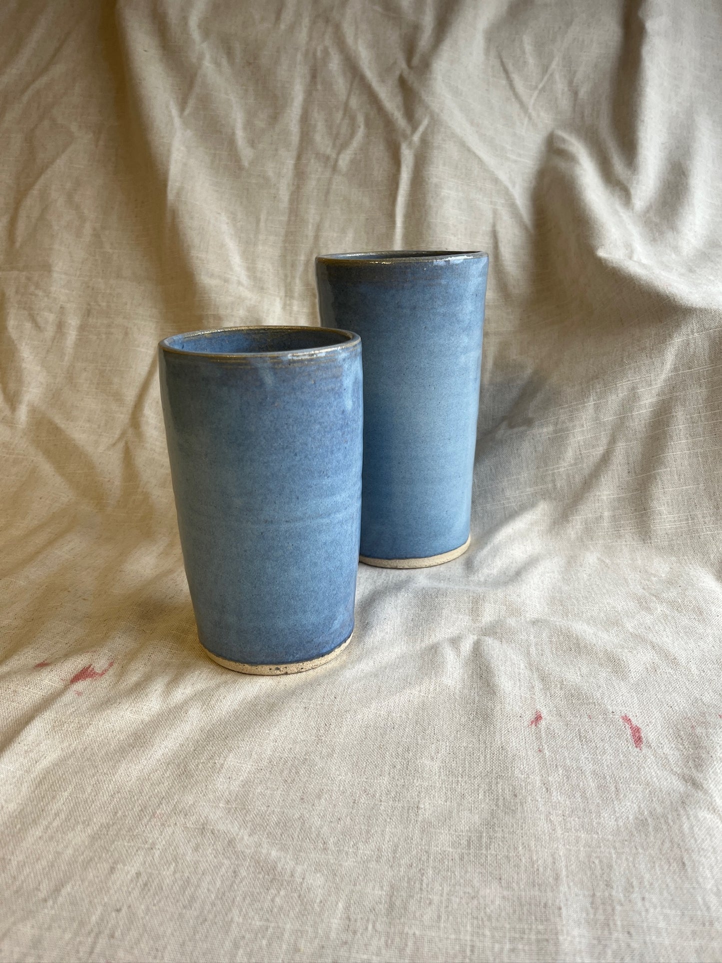 Sky Blue 18cm Vase