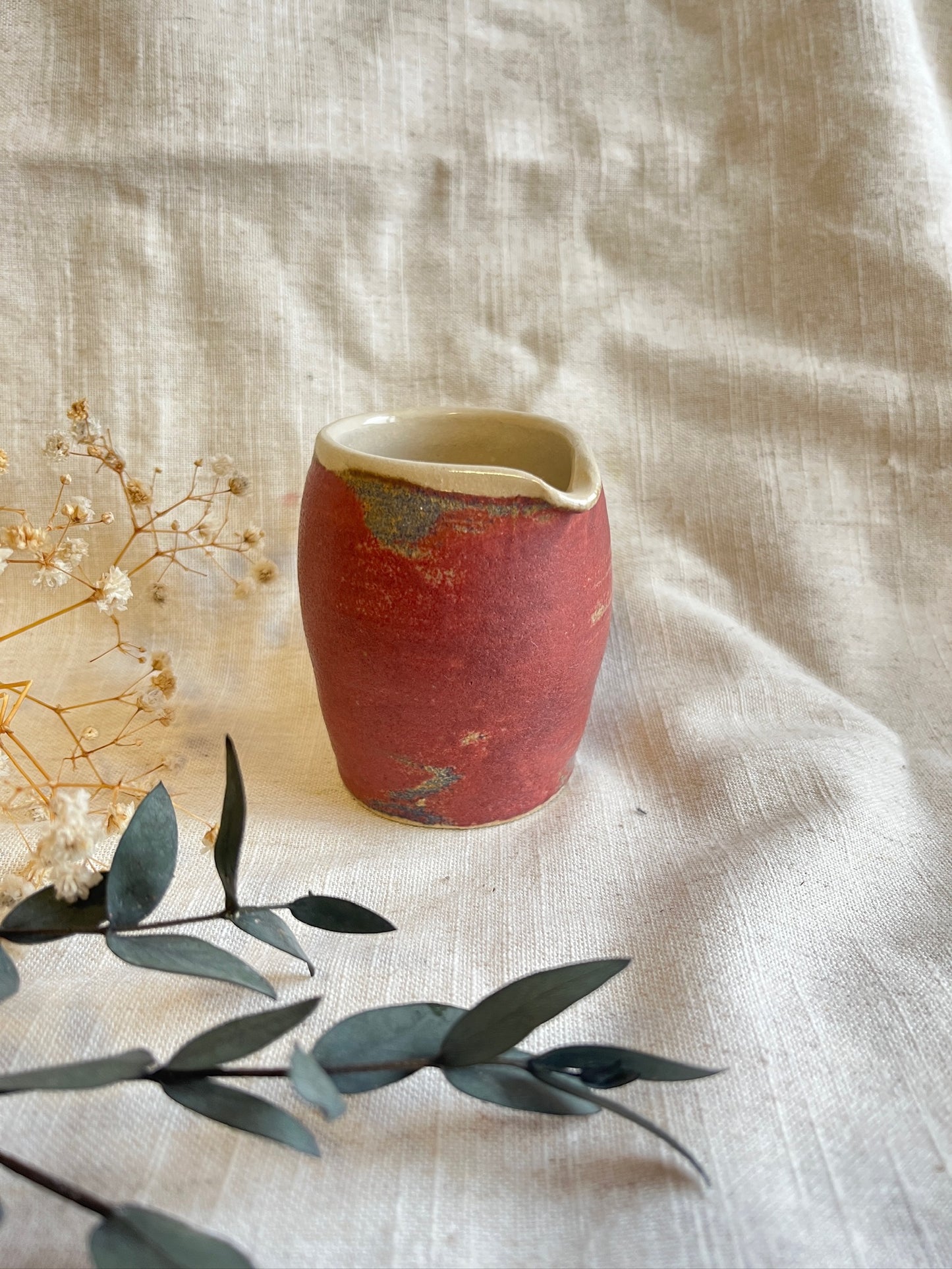 Dark Pink Milk Jug