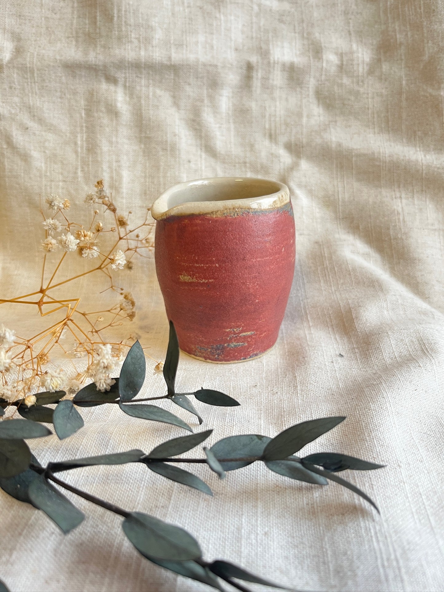 Dark Pink Milk Jug