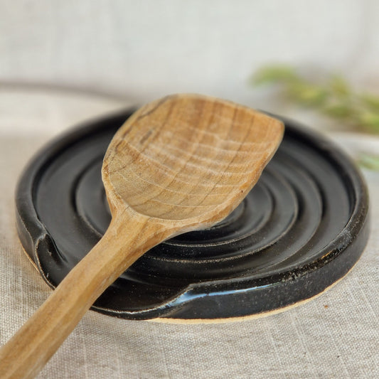 Black Spoon Rest