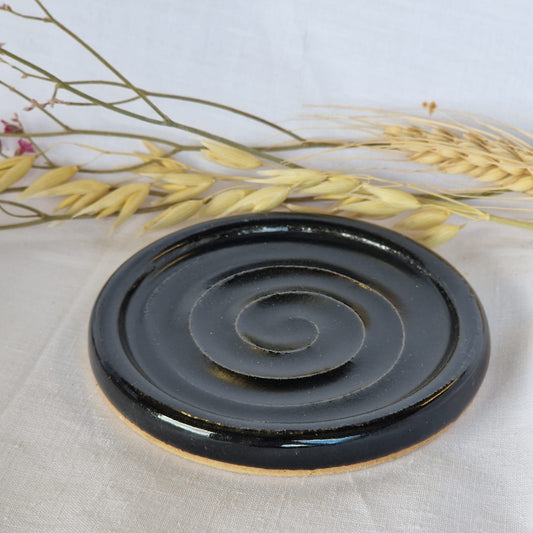 Black Mini Soap Dish