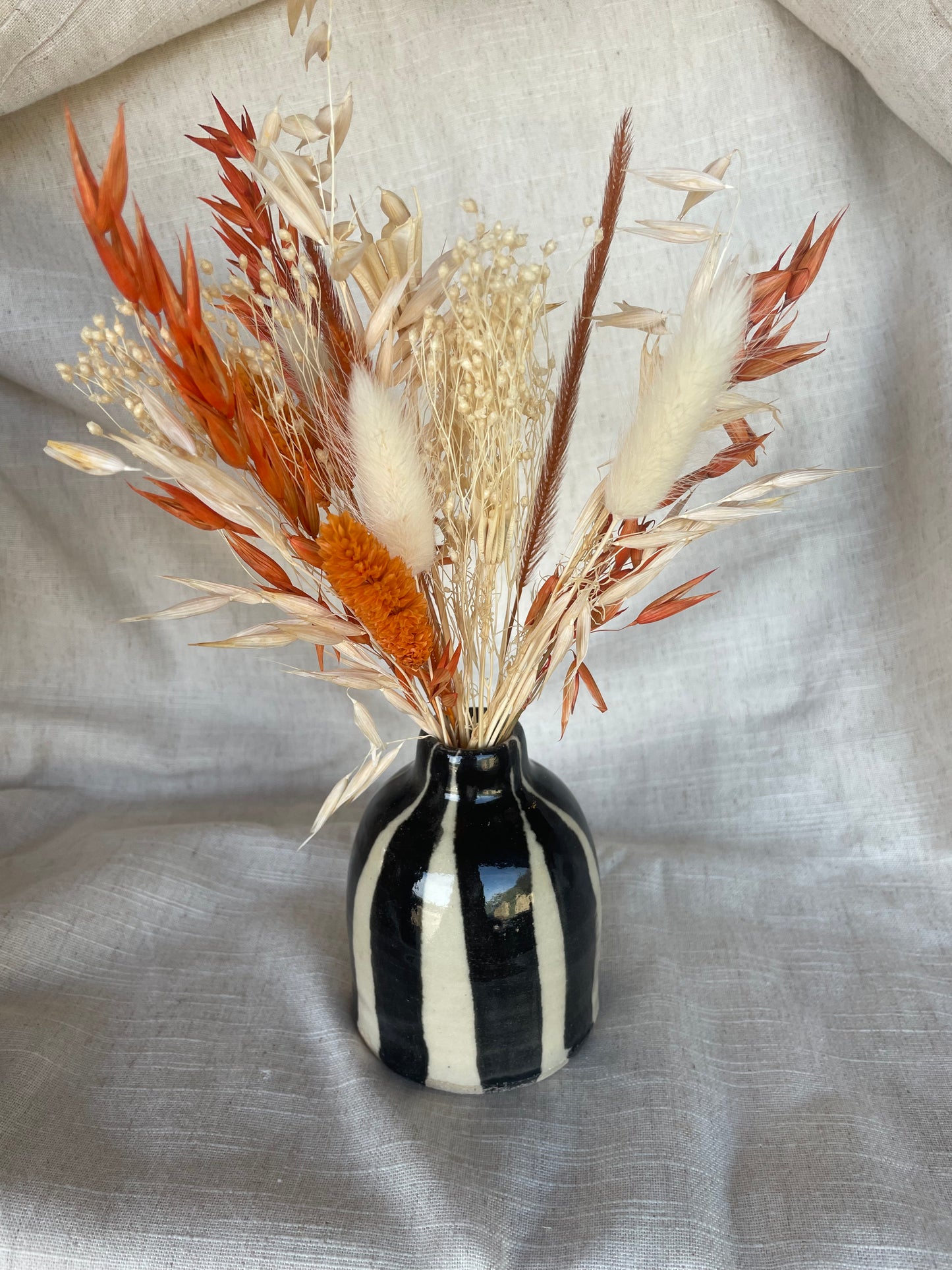 Stripe bud vase/Reed diffuser bottle