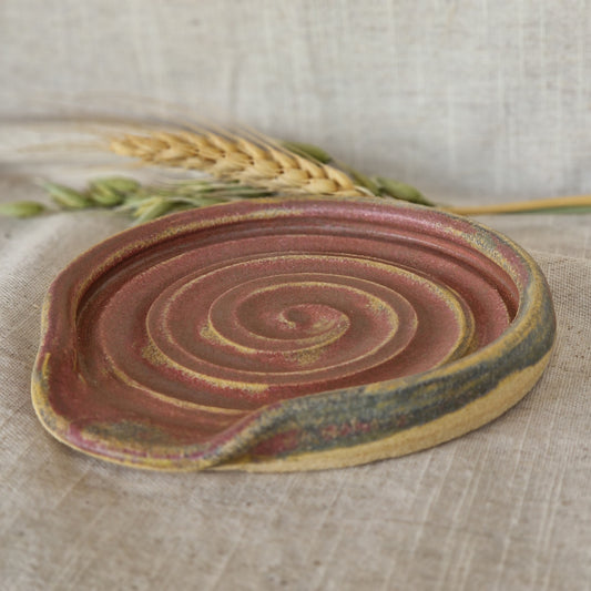 Dark Pink Spoon Rest