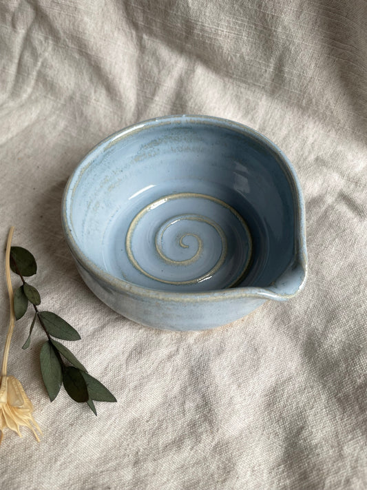 Sky Blue Shaving Bowl