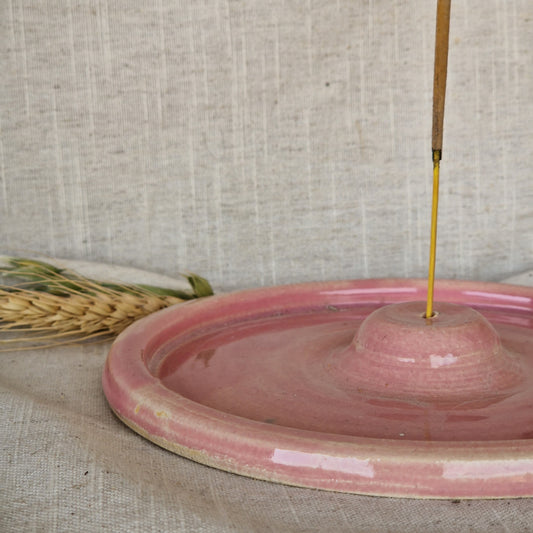 Candy Floss Pink Incense Stick Holder