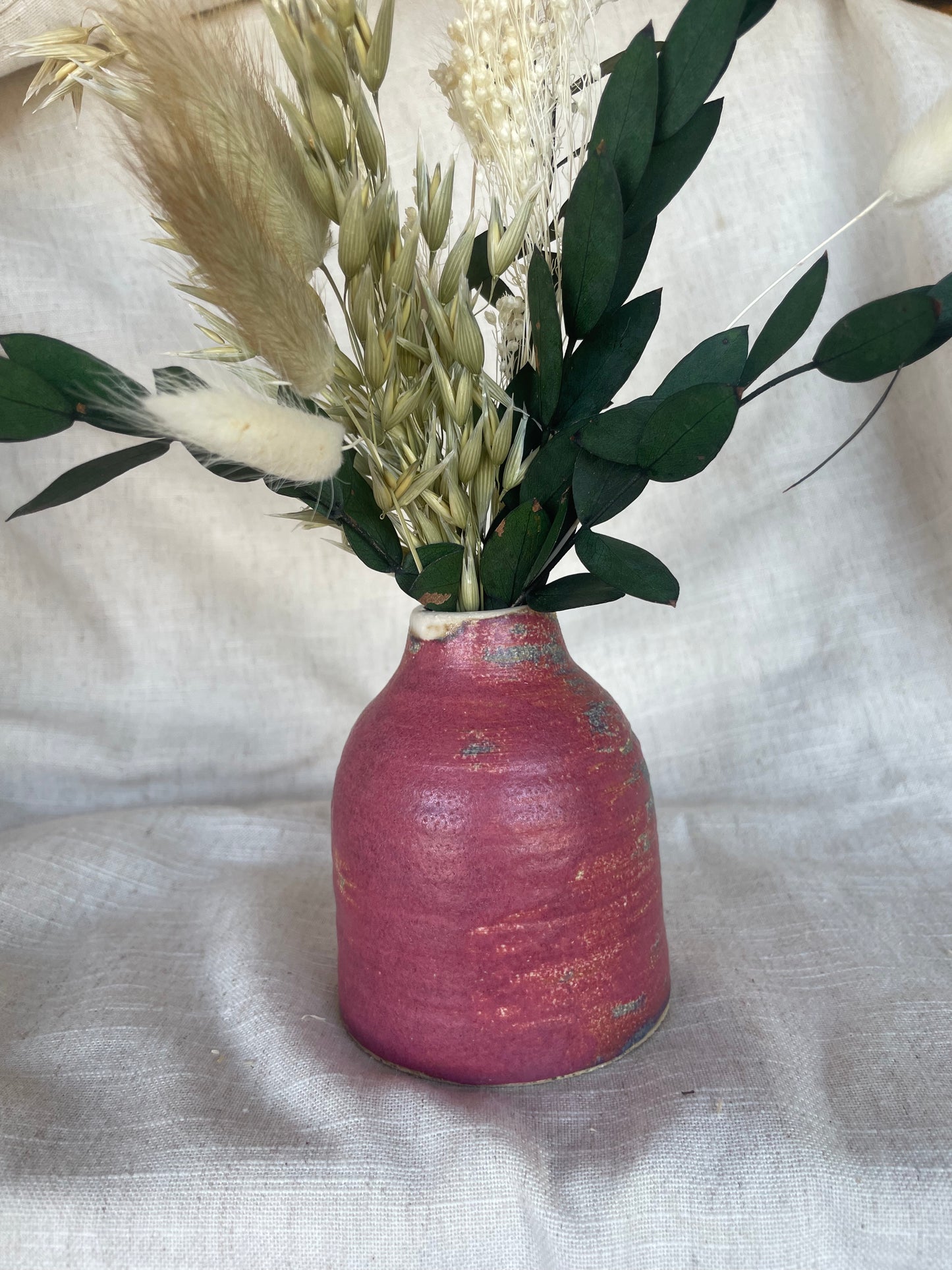 Dark Pink bud vase/Reed diffuser bottle