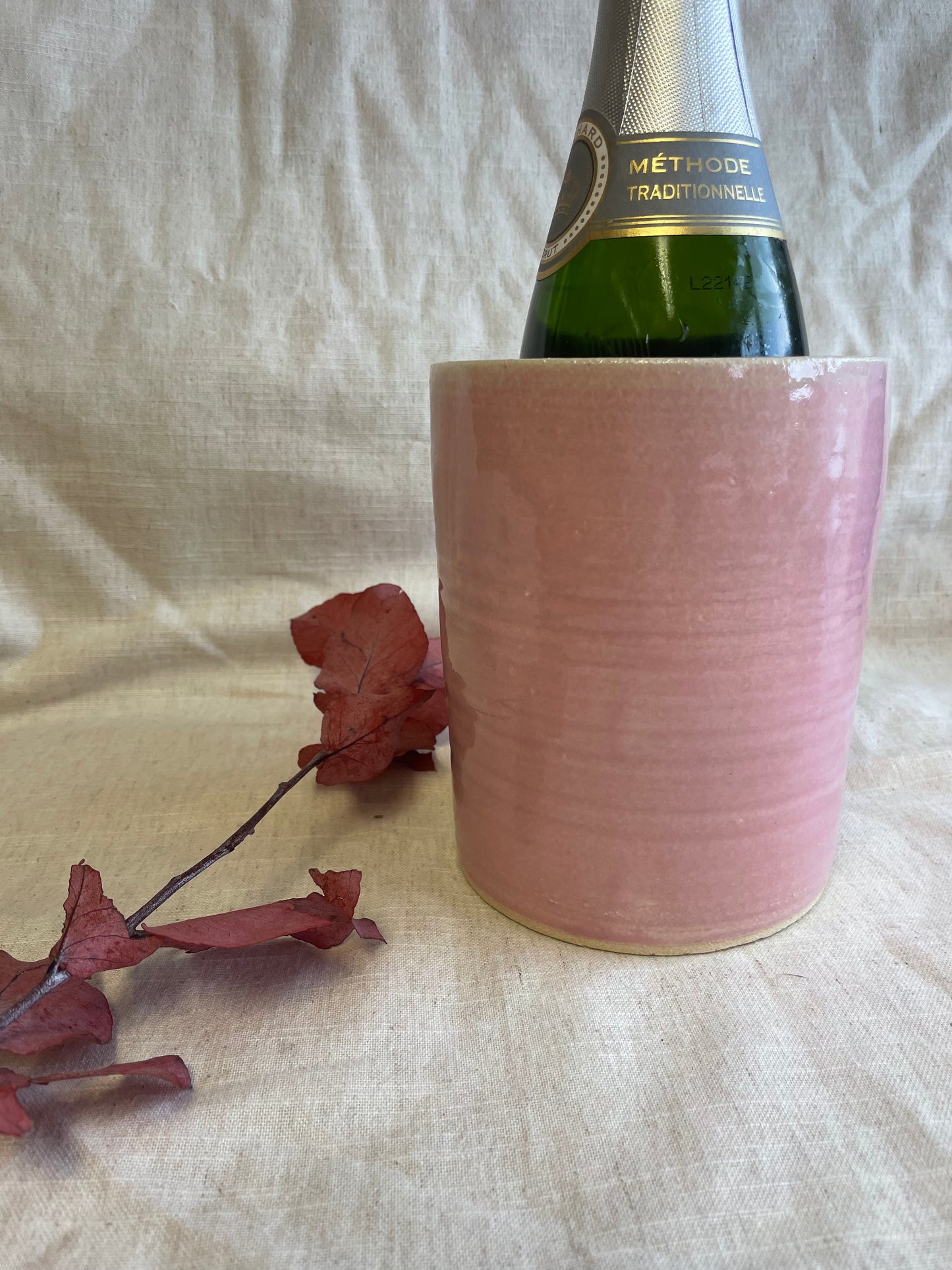 Candy Floss Pink  Wine Cooler