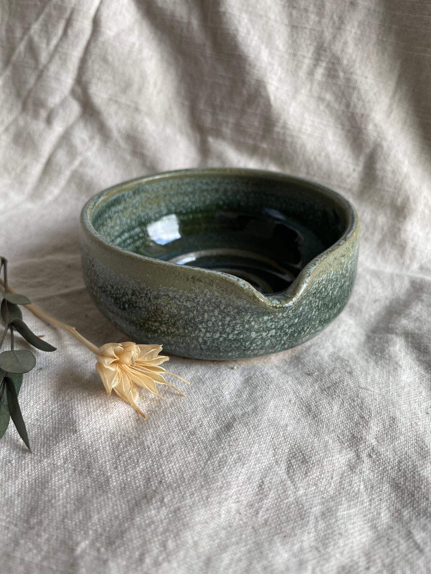 Green Shaving Bowl