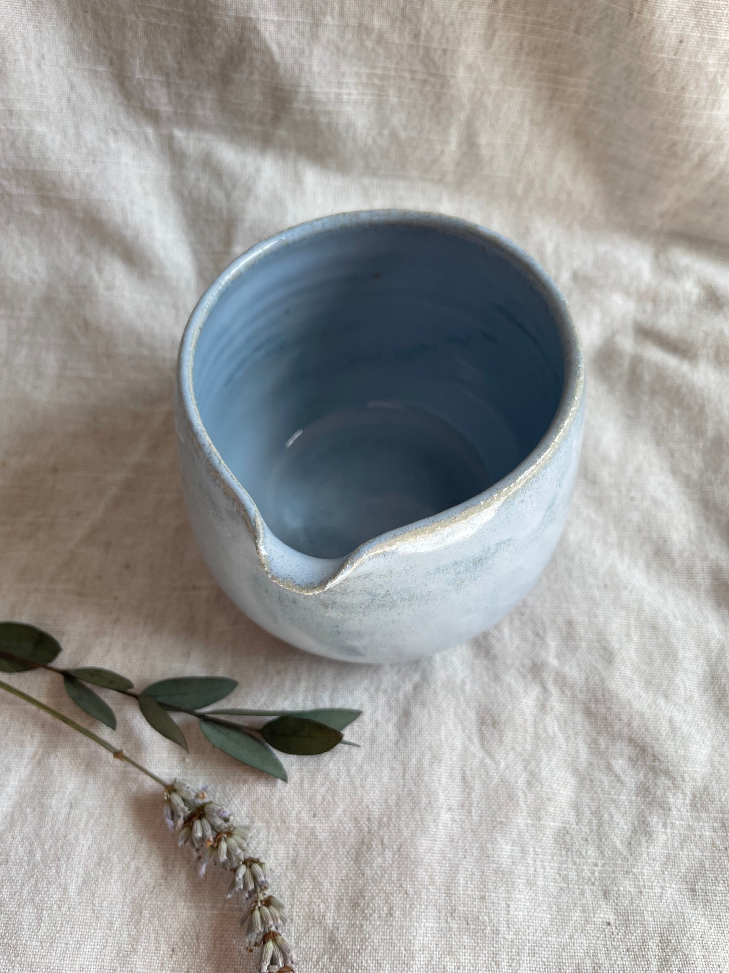 Sky Blue Matcha Bowl