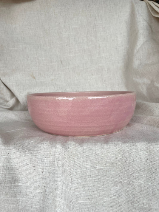 Candy Floss Pink Pasta Bowl