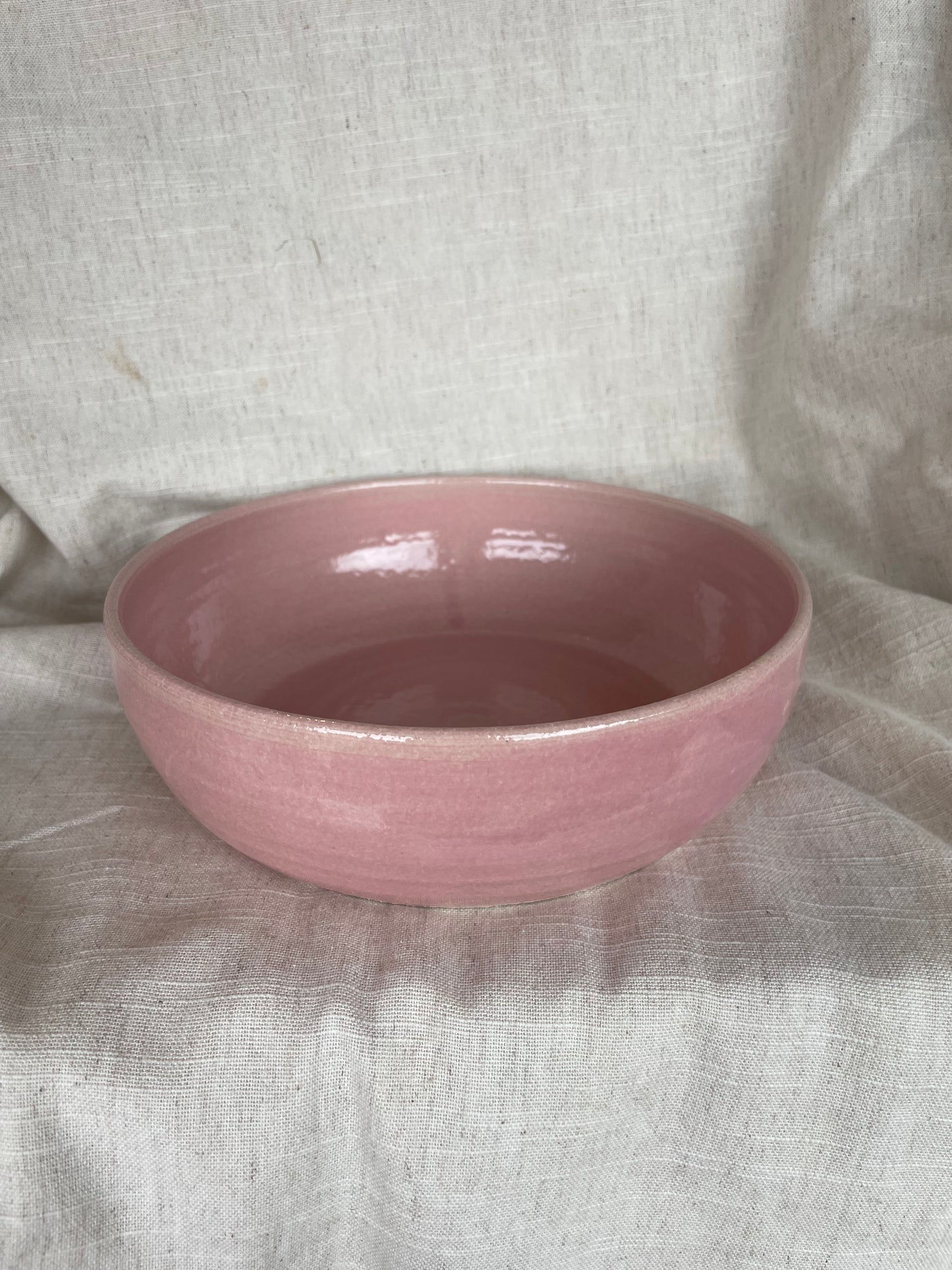 Candy Floss Pink Pasta Bowl