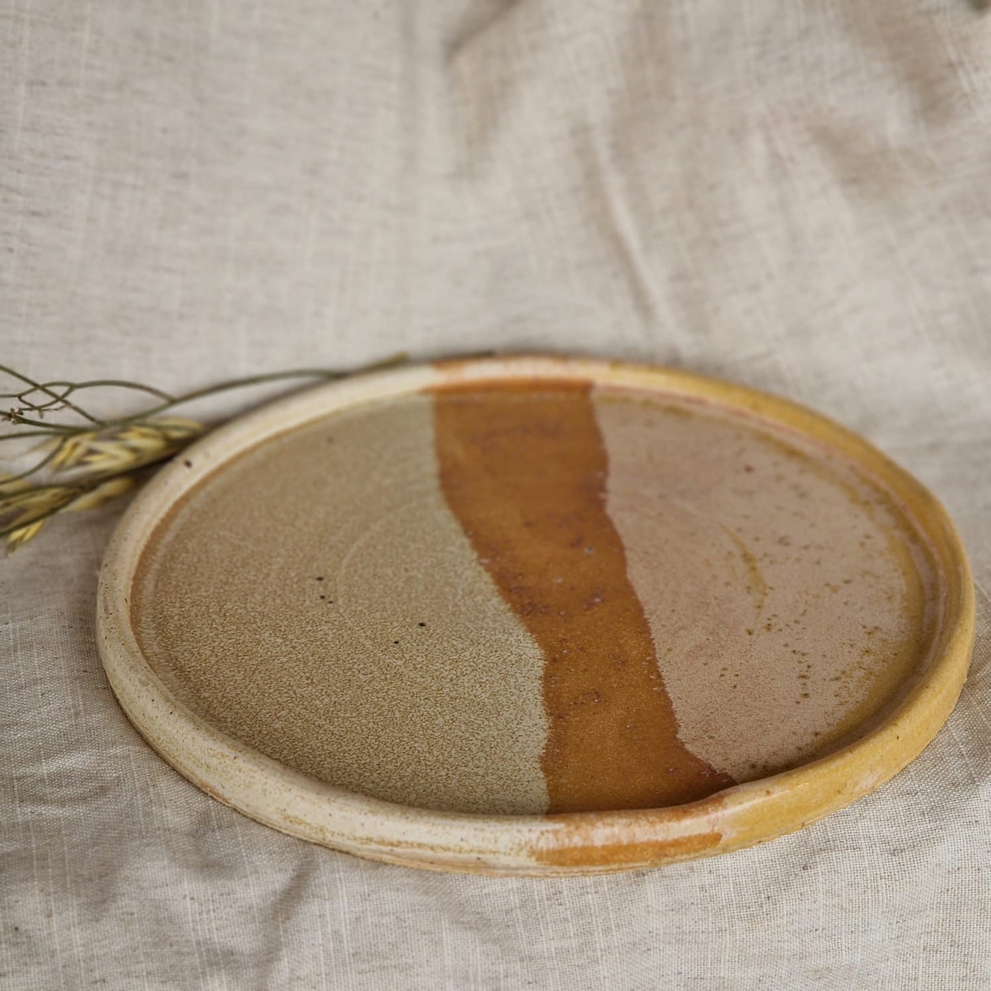 Dunes Ceramic plate