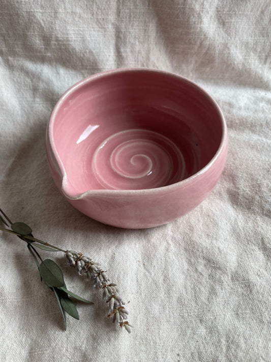 Candyfloss Pink Shaving Bowl