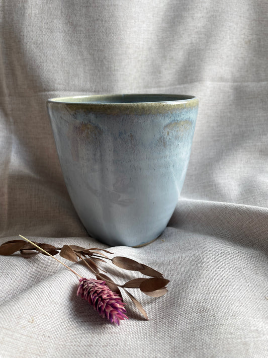 Sky Blue 10cm Planter