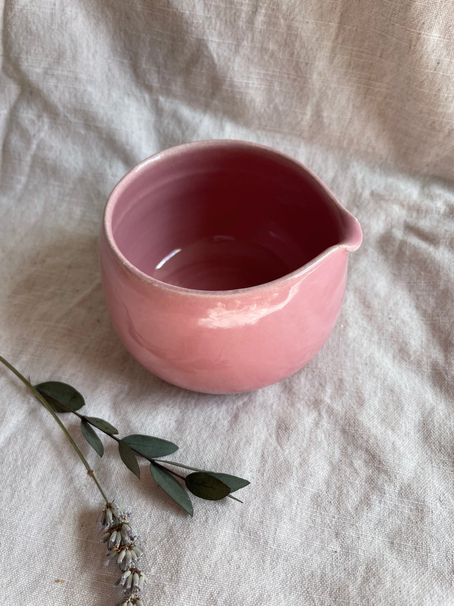 Candyfloss Pink Matcha Bowl